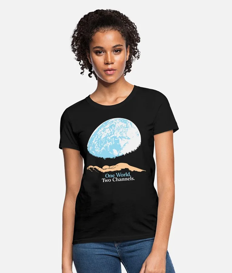 Dionne Brown Queenie One World Two Channels Shirt