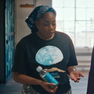 Dionne Brown Queenie One World Two Channels T-Shirt