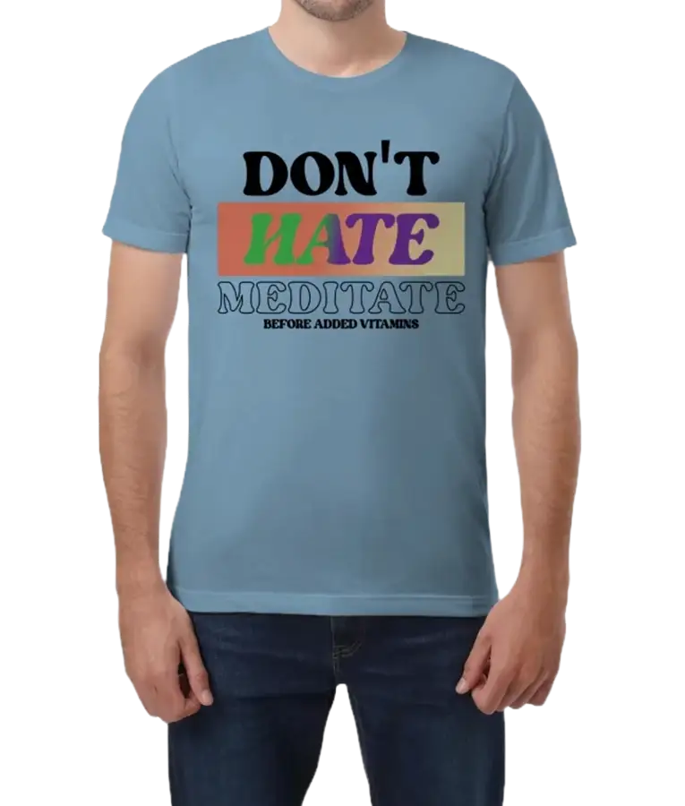 Don't Hate Meditate Queenie Jenkins Shirt