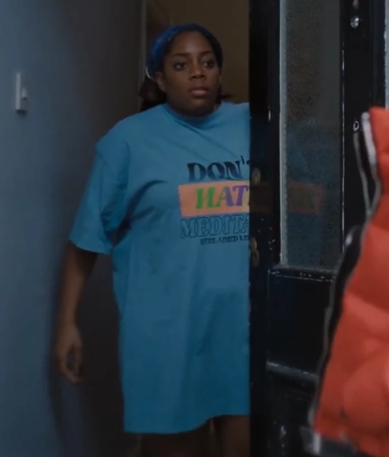 Don't Hate Meditate Queenie Jenkins Shirt
