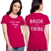 Long Legged Chezza Bride Tribe Tee Nikki Newman Trying