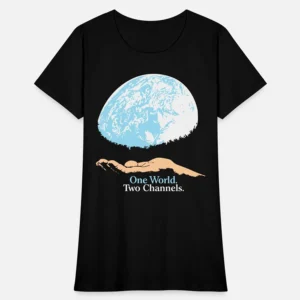 One World Two Channels Tee