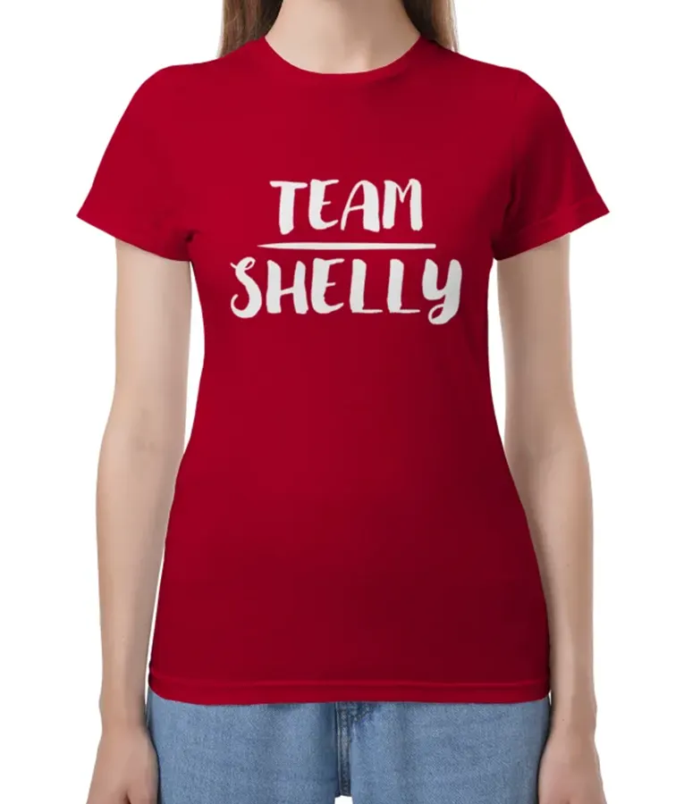 Team Shelly Tee Clipped Shelly Sterling