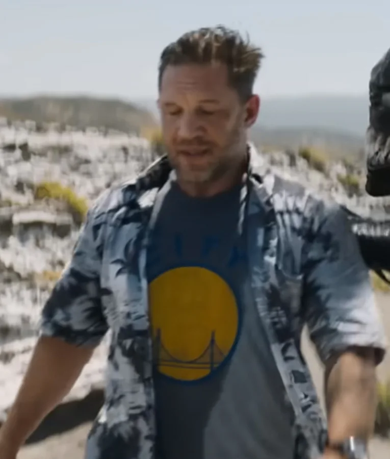 Tom Hardy Venom The Last Dance Eddie Brock Golden State Warriors The City T-Shirt