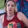 Bad Monkey Madeline Sun with Palm Tree Curacao Island Tank Top