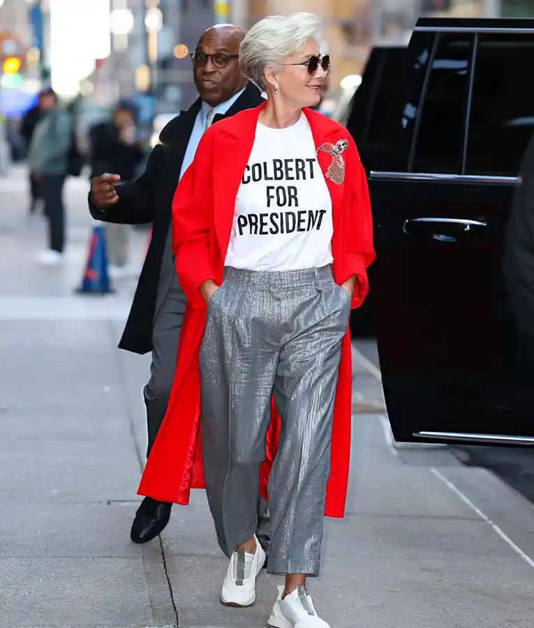 Emma Thompson Colbert for President T-Shirt