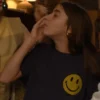 Layla Scalisi Mr. Throwback Charlie Smile Emoji T-Shirt