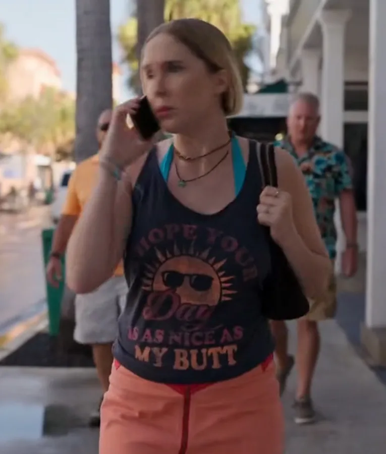 Madeline Hope Your Day is as Nice as My Butt Tank Top Bad Monkey
