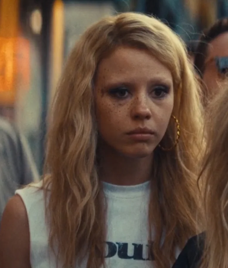 Mia Goth Oui Tank Top MaXXXine