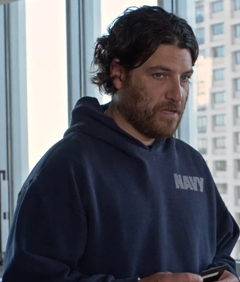 Mr. Throwback Danny Navy Hoodie