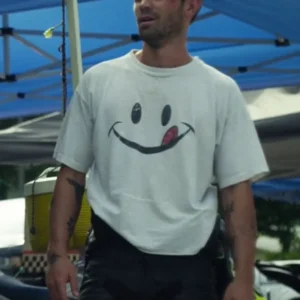 One Fast Move Wes Neal Smiley Face T-Shirt