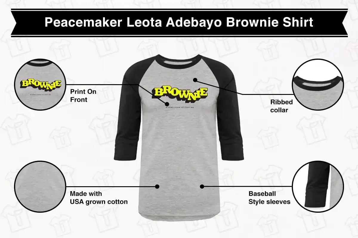 Peacemaker Leota Adebayo Brownie Shirt