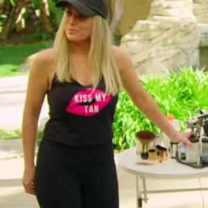The Real Housewives of Orange County Julie Kiss My Tan Tank Top