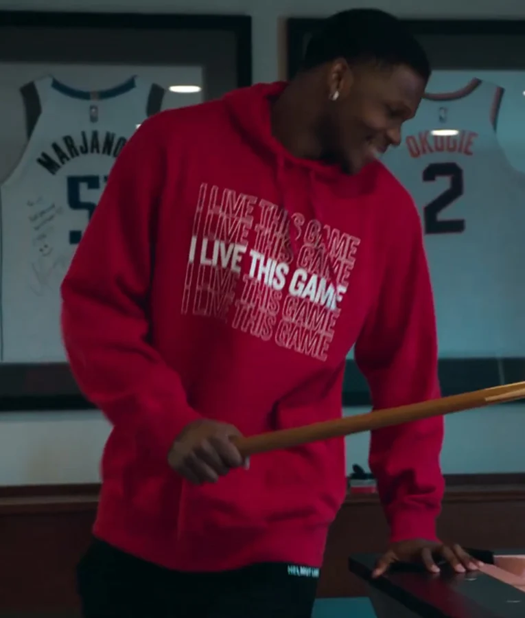 Anthony Edwards I Live This Game Hoodie Starting 5