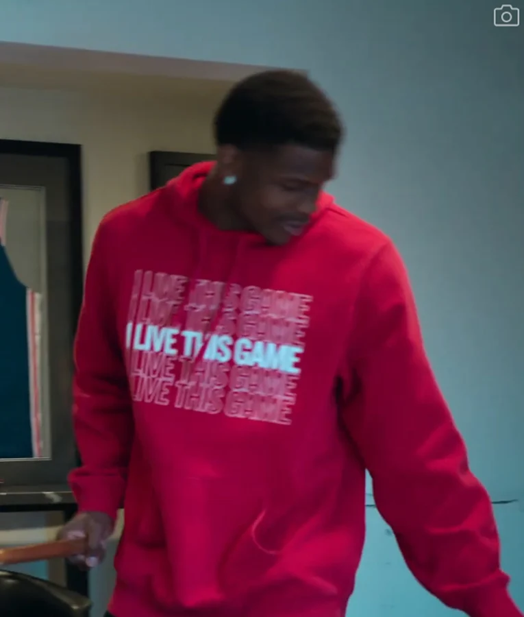 Anthony I Live This Game Hoodie