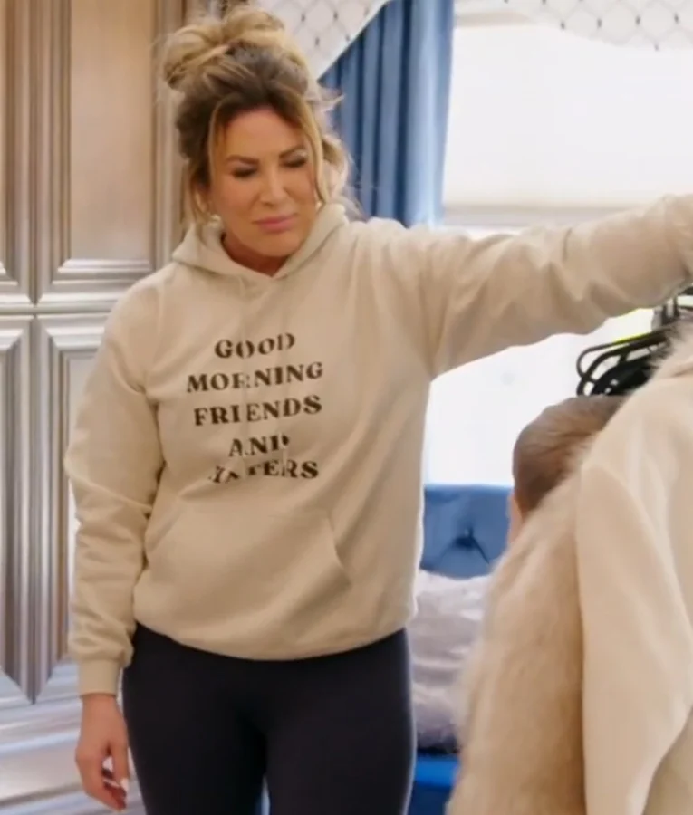 Emily Simpson The Real Housewives of Orange County Good Morning Friends and Haters Hoodie