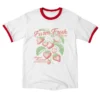 High Potential Ava Farm Fresh Strawberry Ringer T-Shirt - Image 2