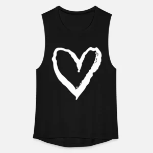 Hoda Kotb The Today Show White Heart Tank Top