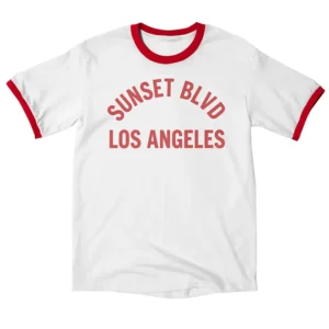 Kaitlin Olson High Potential Sunset Blvd Los Angeles T-Shirt