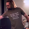 Matthew Rhys Saturday Night George Carlin On The Back Of This Shirt is a True Statement T-Shirt