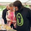 Noel Fielding The Great British Baking Show Smiley Face Sweatshirt