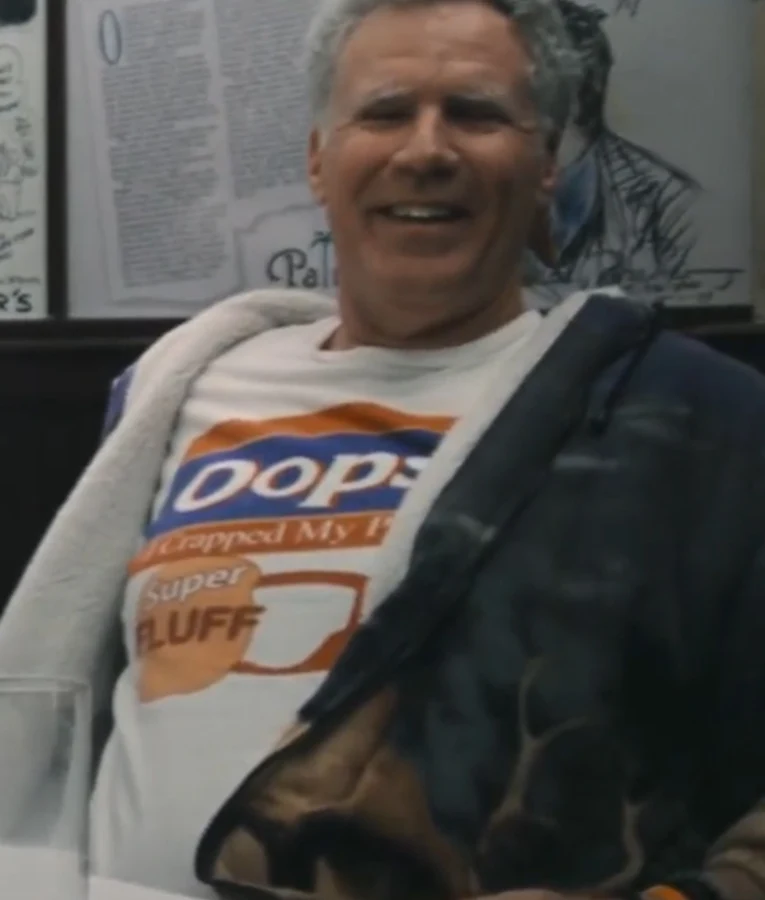 Will Ferrell Oops! I Crapped My Pants Super Fluff T-Shirt