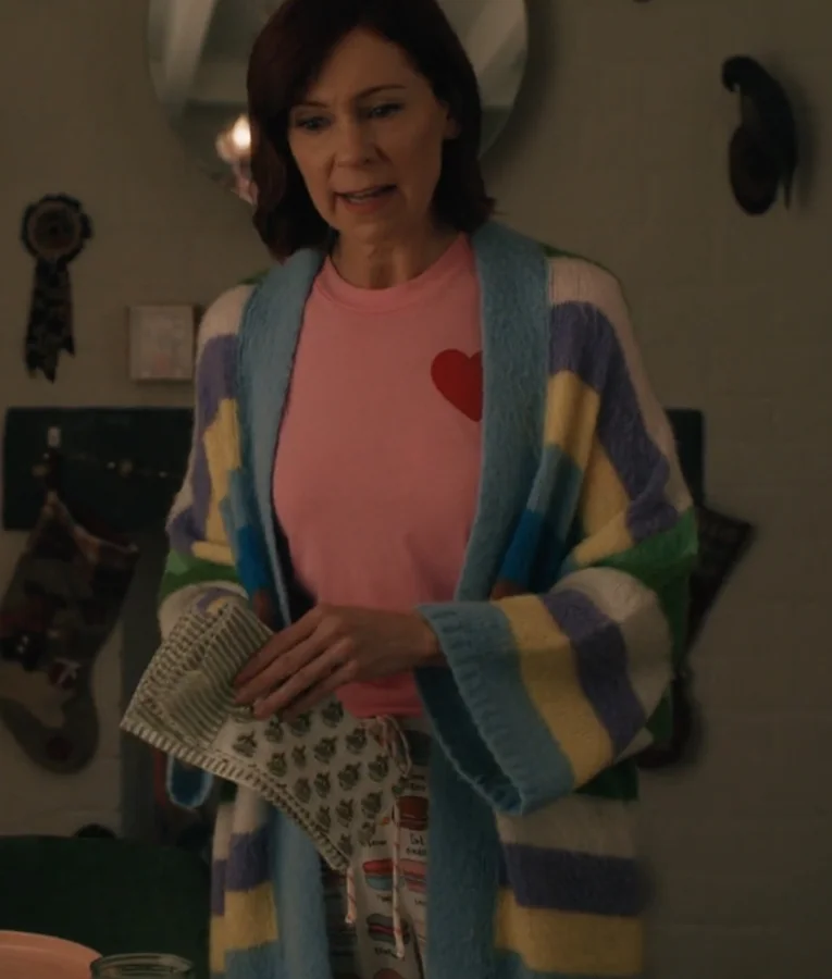 Elsbeth Carrie Preston Red Heart Pink Tee