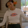 Jessica Williams Shrinking Gaby Girl Long Sleeve Shirt