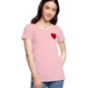 Pink Red Heart Shirt Elsbeth Tascioni