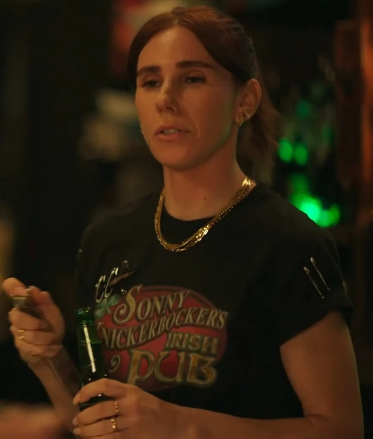 Zosia Mamet Laid AJ Sonny KnickerBockers Irish PUB T-Shirt