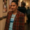 Amrit Kaur The Sex Lives of College Girls Bela Malhotra Rainbow With Ocean Waves T-Shirt