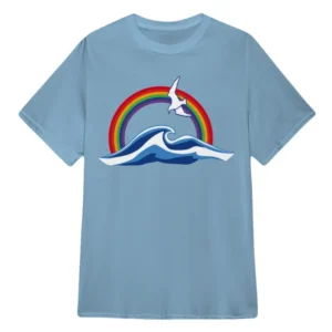Ocean Waves Rainbow Bela Malhotra Tee The Sex Lives of College Girls