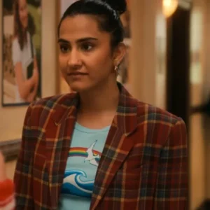 The Sex Lives of College Girls Bela Malhotra Rainbow With Ocean Waves T-Shirt