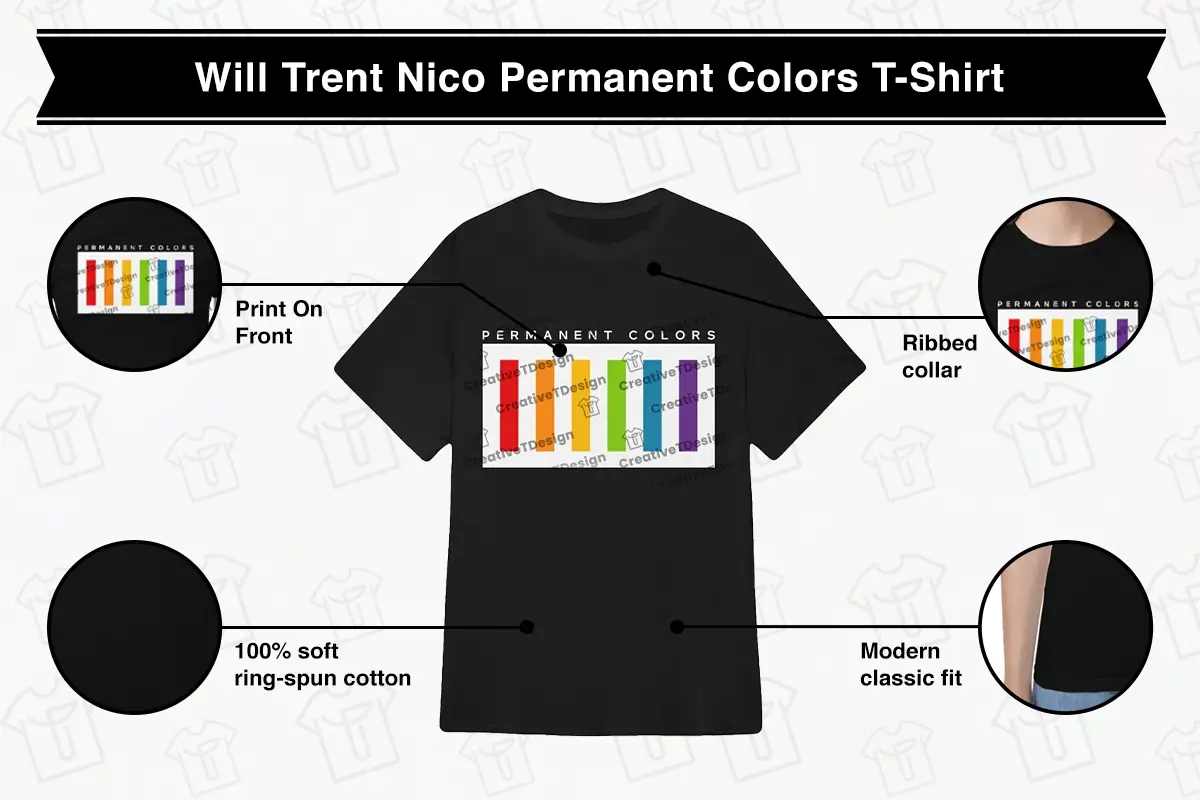 Will Trent Nico Permanent Colors T-Shirt