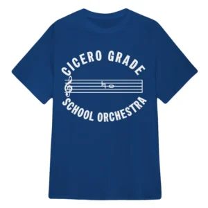 Jenni Cicero Grade School Orchestra Shirt You're Cordially Invited