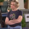 The Neighborhood Beth Behrs Flower Love T-Shirt
