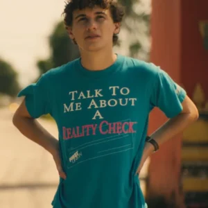 The White Lotus Lochlan Ratliff Talk to Me About A Reality Check T-Shirt