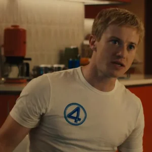The Fantastic Four Johnny Storm 4 Number T-Shirt