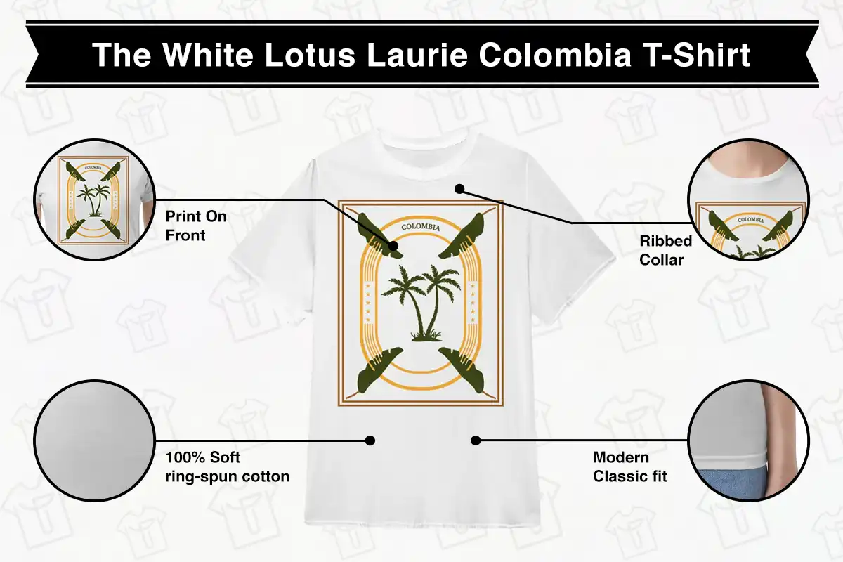 The White Lotus Laurie Duffy Colombia T-Shirt