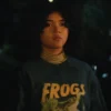 Abby Summer of 69 Frogs Blue Shirt