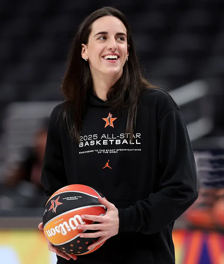 Caitlin Clark 2025 All Star Basketball Hoodie WNBA All-Star