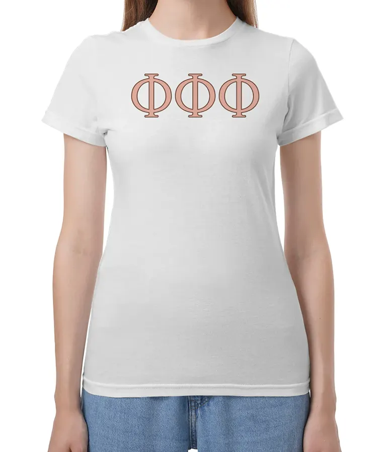 Greek Letter Phi Shirt The Summer I Turned Pretty