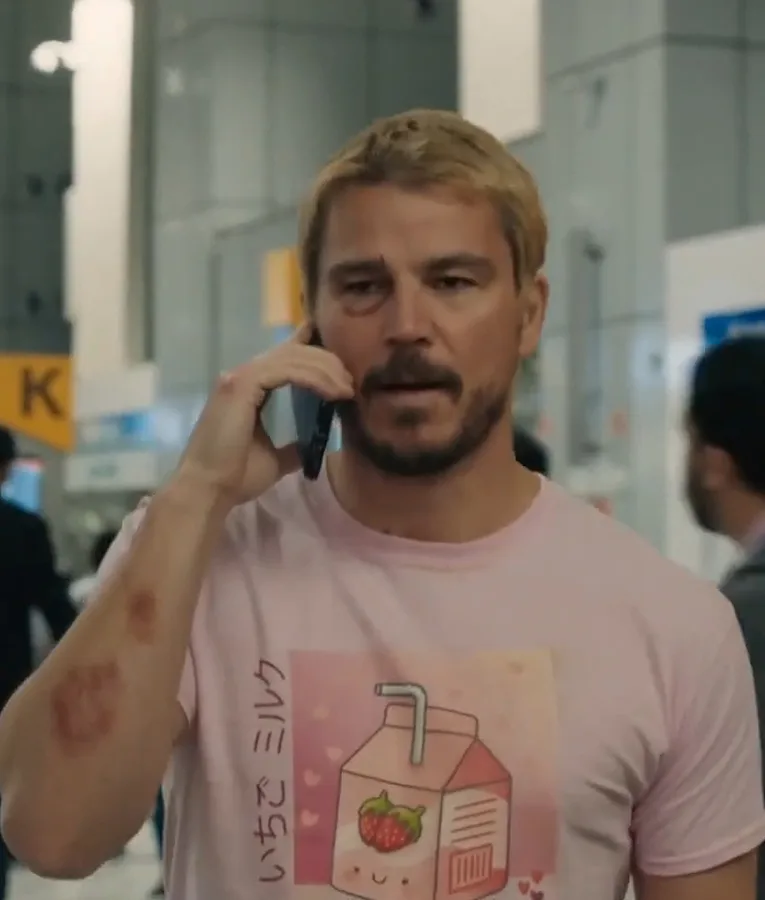 Josh Hartnett Fight or Flight Lucas Reyes Strawberry Milk T-Shirt
