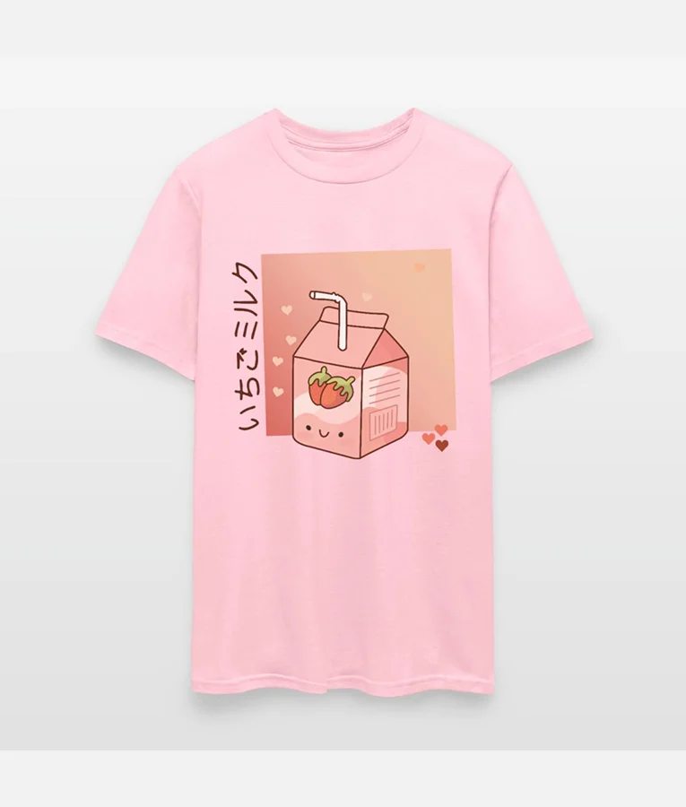 Lucas Fight or Flight Strawberry Milk T-Shirt
