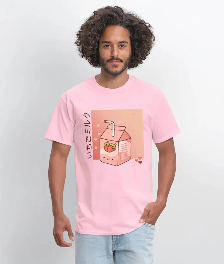 Strawberry Milk T-Shirt Fight or Flight Lucas Reyes
