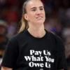 WNBA All-Star Sabrina Ionescu Pay us what you owe us T-Shirt