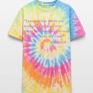 I am not free while any woman is unfree even when her shackles are very different from my own. Audre Lorde Quote T-Shirt Cheryl Reeve