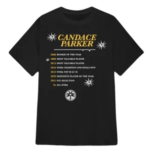 Los Angeles Sparks Kelsey Plum Candace Parker Tee