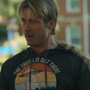 Glen Powell Chad Powers The Truth is Out There Roswell Hoodie