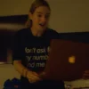 Lily James Don't Ask for My Number Find Me on Tinder Shirt Swiped